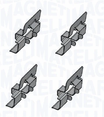 Accessory Kit, disc brake pad (363915110071)