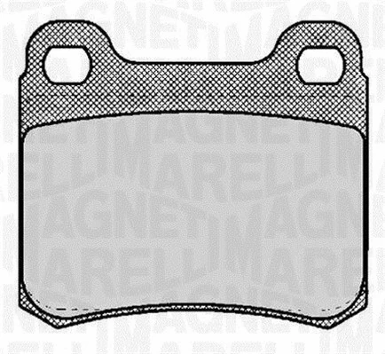 Brake Pad Set, disc brake (363916060306)