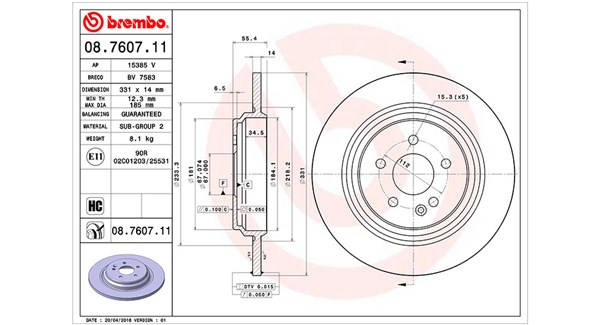Brake Disc (360406033401)