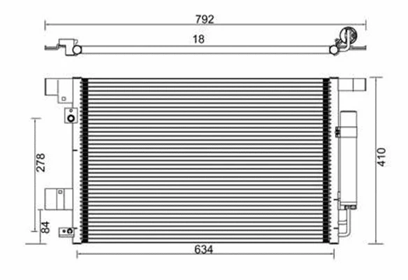 Condenser, air conditioning (359003221150)