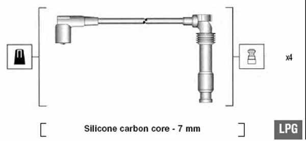 Ignition Cable Kit (941125320684)