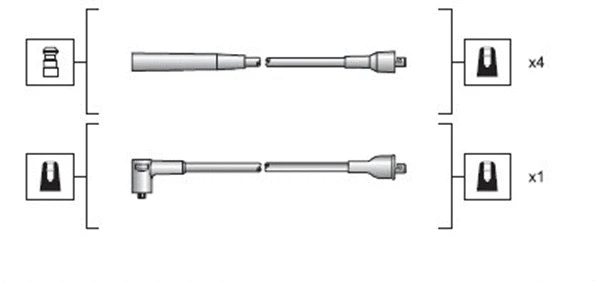 Ignition Cable Kit (941318111116)