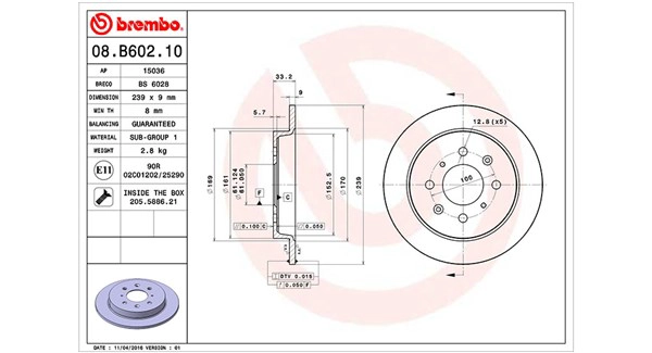 Brake Disc (360406119100)