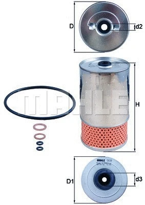 Oil Filter (154070208780)