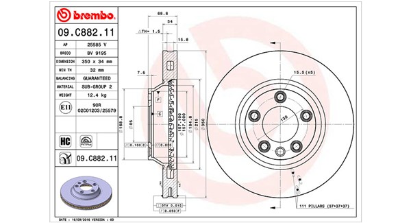 Brake Disc (360406128101)