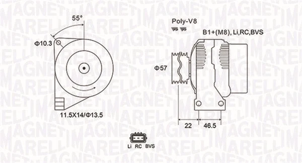 Alternator (063731958010)