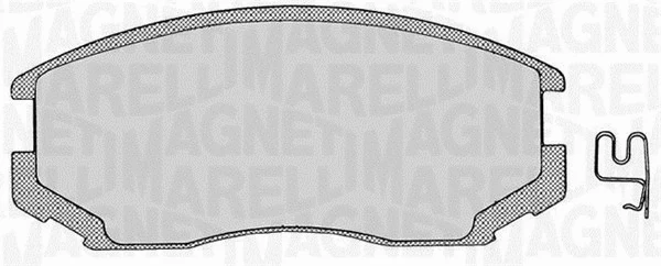 Brake Pad Set, disc brake (363916060333)