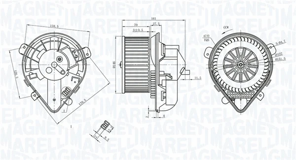 Interior Blower (069412403010)