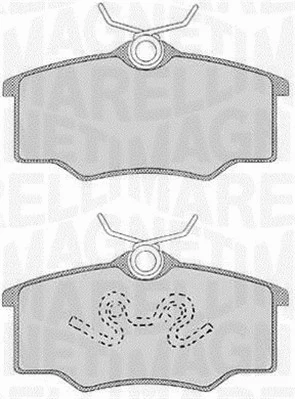 Brake Pad Set, disc brake (363916060531)