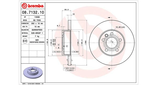 Brake Disc (360406050100)