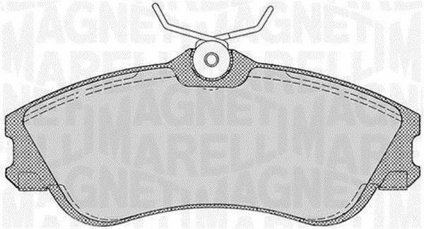 Brake Pad Set, disc brake (363916060199)