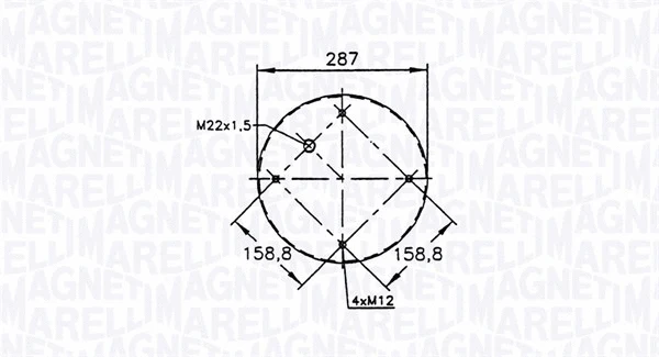 Bellow, air suspension (030607020097)