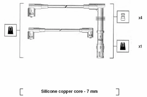 Ignition Cable Kit (941055170537)