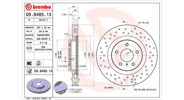 Brake Disc (360406067202)