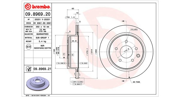 Brake Disc (360406110100)