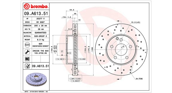 Brake Disc (360406108901)