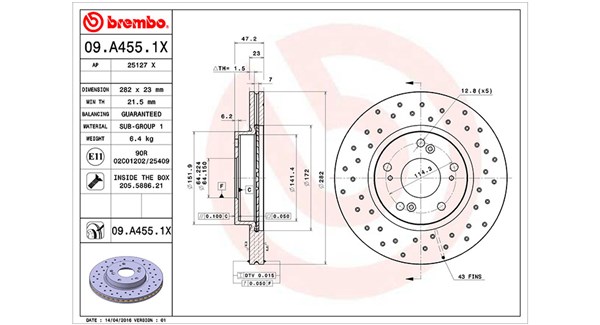 Brake Disc (360406072302)