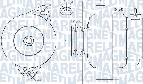 Alternator (063731724010)