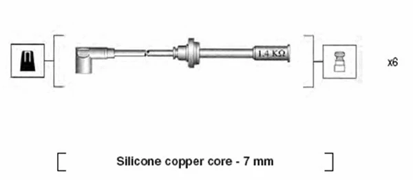 Ignition Cable Kit (941095960633)