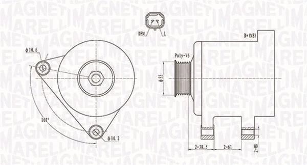 Alternator (063731944010)