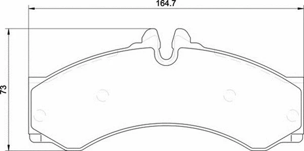 Brake Pad Set, disc brake (363700034068)
