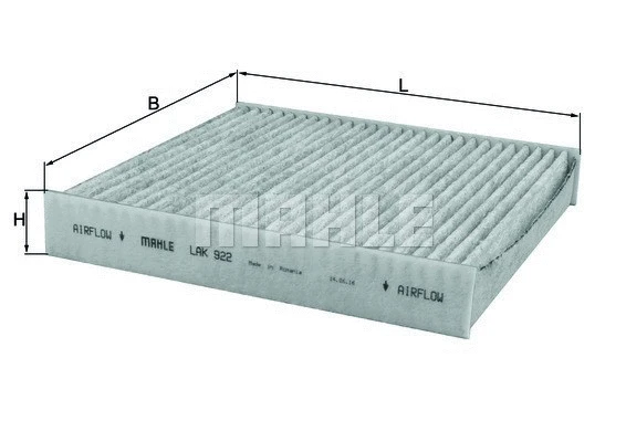 Filter, cabin air (154072415073)