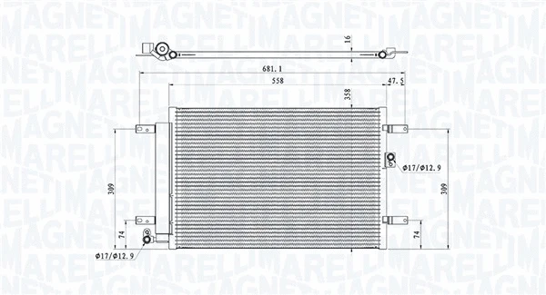 Condenser, air conditioning