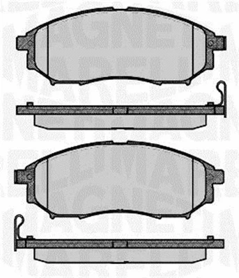 Brake Pad Set, disc brake (363916060683)