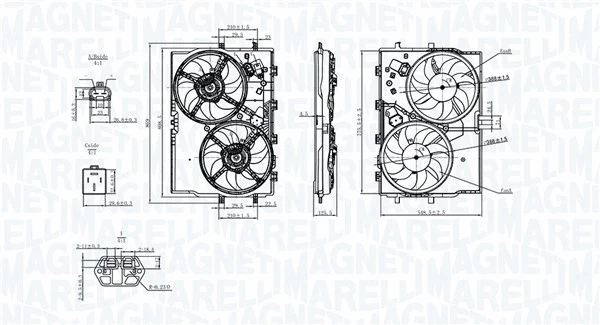 Fan, engine cooling