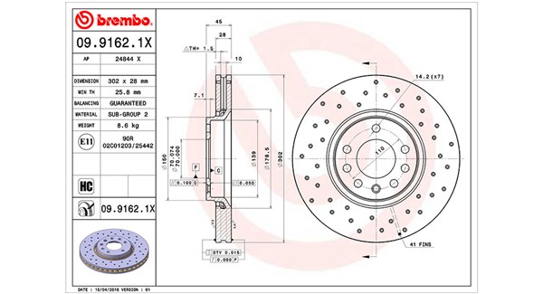 Brake Disc (360406008202)
