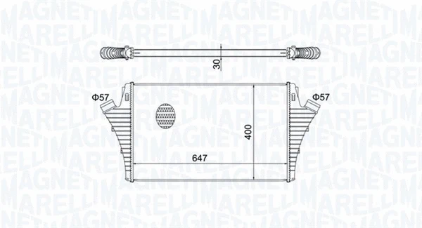 Charge Air Cooler (351319204650)