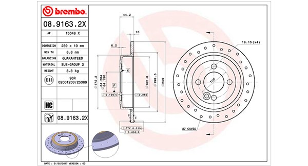 Brake Disc (360406110902)