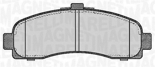 Brake Pad Set, disc brake (363916060346)