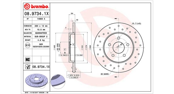 Brake Disc (360406057902)