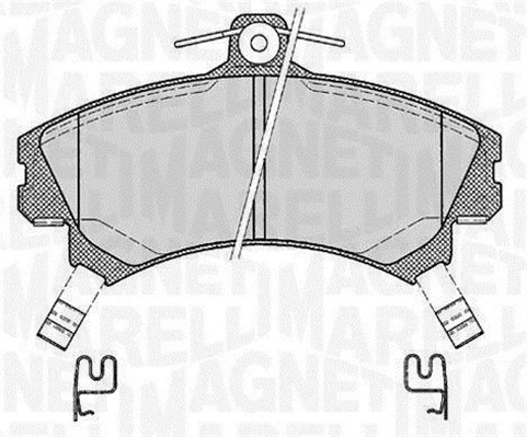 Brake Pad Set, disc brake (363916060521)