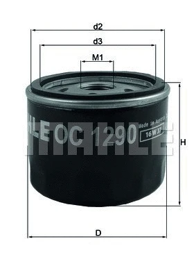 Oil Filter (154072384037)