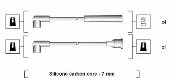 Ignition Cable Kit (941325120904)