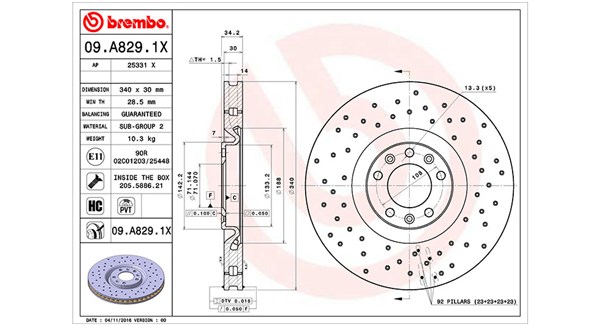Brake Disc (360406117102)