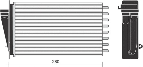 Heat Exchanger, interior heating (350218267000)