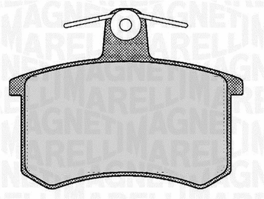 Brake Pad Set, disc brake (363916060116)