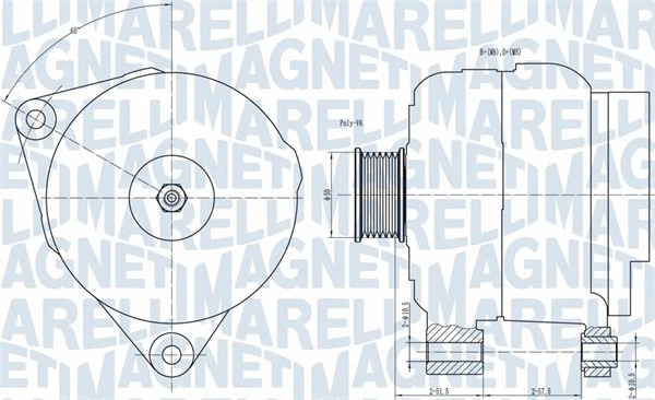 Alternator (063731501010)