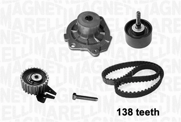 Water Pump & Timing Belt Kit (341403980001)