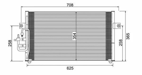 Condenser, air conditioning (359003220800)