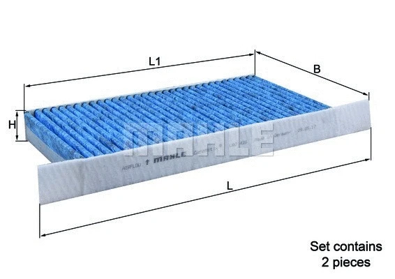 Filter, cabin air (154072426116)