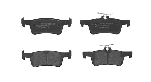 Brake Pad Set, disc brake (363700461126)