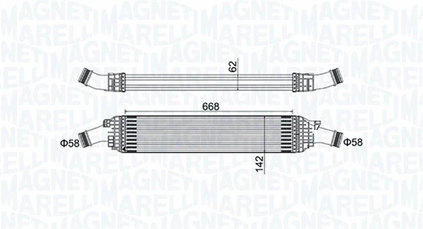 Charge Air Cooler (351319204820)