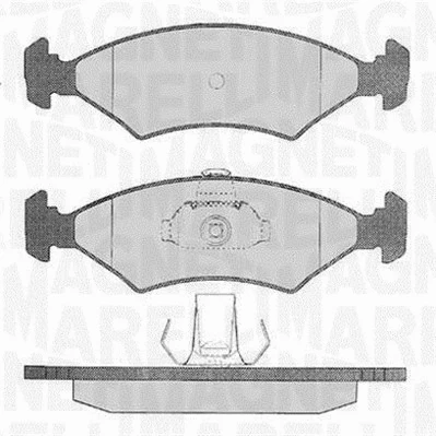 Brake Pad Set, disc brake (363916060248)