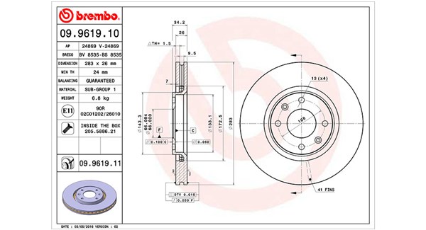 Brake Disc (360406073800)