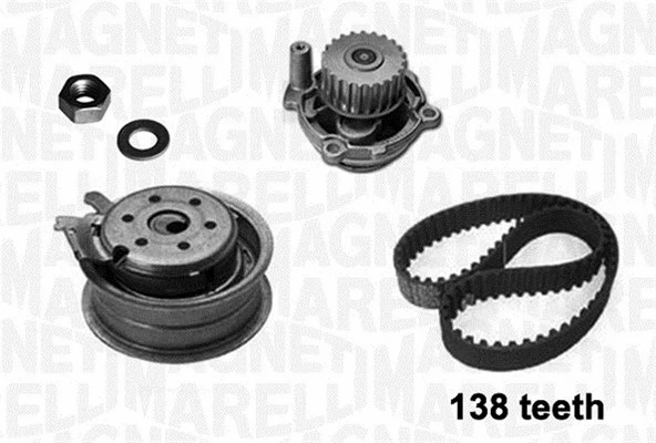 Water Pump & Timing Belt Kit (341403640001)