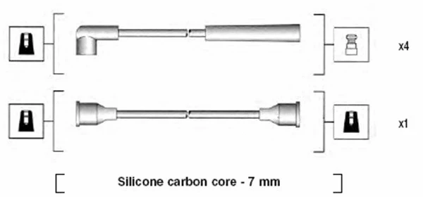 Ignition Cable Kit (941185010765)